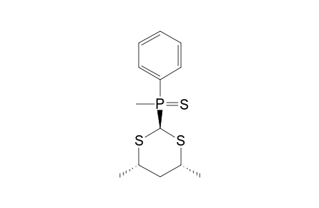 R-2-[METHYLPHENYL-(THIOPHOSPHINOYL)]-T-4,T-6-DIMETHYL-1,3-DITHIANE