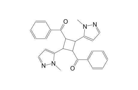 [3-benzoyl-2,4-bis(1-methyl-1H-pyrazol-5-yl)cyclobutyl](phenyl)methanone