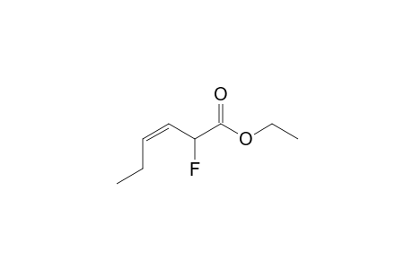 Ethyl (3Z)-2-fluorohex-3-enoate