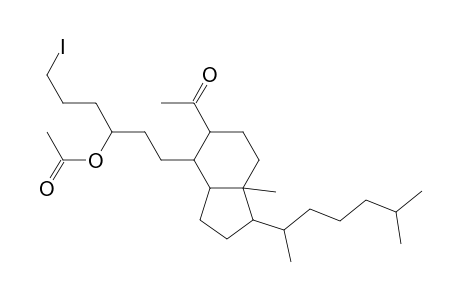 1-[4-[3-(Acetyloxy)-6-iodohexyl]-1-(1,5-dimethylhexyl)octahydro-7a-methyl-1H-indene-5-yl]ethanone