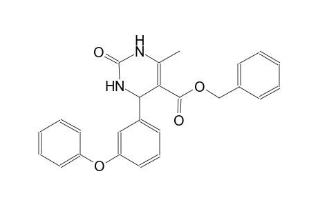 benzyl 6-methyl-2-oxo-4-(3-phenoxyphenyl)-1,2,3,4-tetrahydro-5-pyrimidinecarboxylate