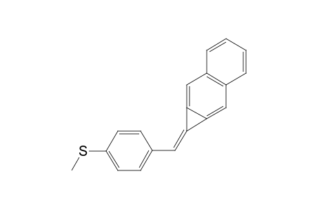 1-[4-(methylthio)benzylidene]cyclopropa[b]naphthalene