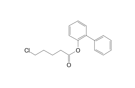 5-Clorovaleric acid, 2-biphenyl ester