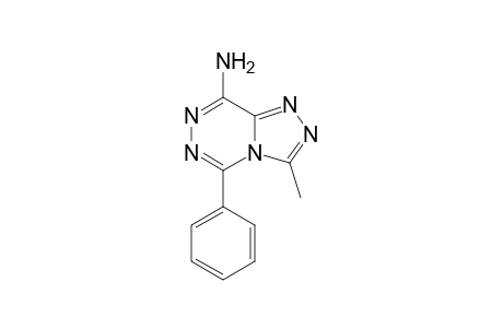 (3-methyl-5-phenyl-[1,2,4]triazolo[4,3-d][1,2,4]triazin-8-yl)amine