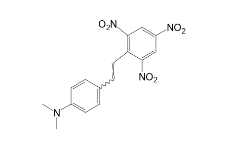 N,N-DIMETHYL-2',4',6'-TRINITRO-4-STILBENAMINE