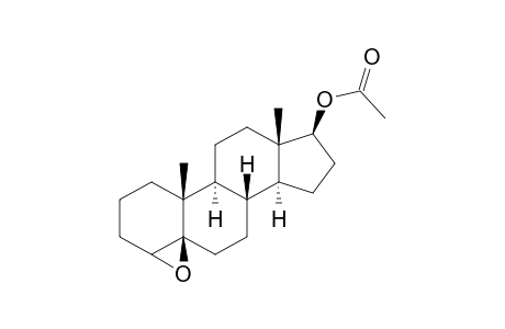 17.beta.-Acetoxy-4,5.beta.-epoxyandrostane