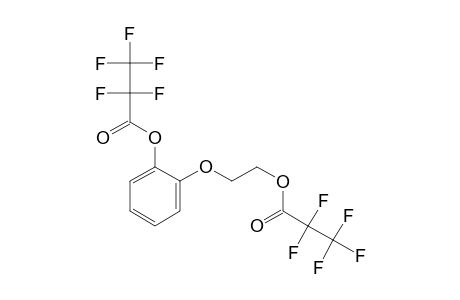 2-(2-Hydroxyethoxy)phenol, bis(pentafluoropropionate)