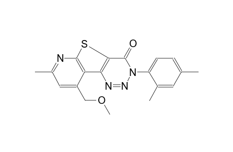 pyrido[3',2':4,5]thieno[3,2-d][1,2,3]triazin-4(3H)-one, 3-(2,4-dimethylphenyl)-9-(methoxymethyl)-7-methyl-