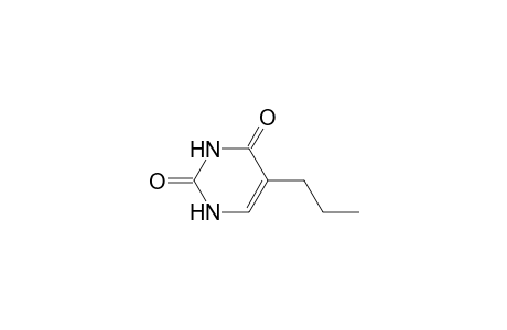 2,4(1H,3H)-pyrimidinedione, 5-propyl-