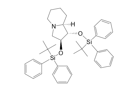 [(1S,2S,8aS)-1-[tert-butyl(diphenyl)silyl]oxy-1,2,3,5,6,7,8,8a-octahydroindolizin-2-yl]oxy-tert-butyl-diphenyl-silane