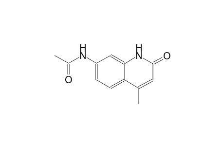 N-(2-keto-4-methyl-1H-quinolin-7-yl)acetamide