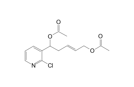 (E)-5-(2-chloropyridin-3-yl)pent-2-ene-1,5-diyl diacetate