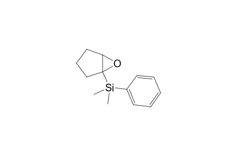 1-Dimethyl(phenyl)silyl-1,2-epoxycyclopentane