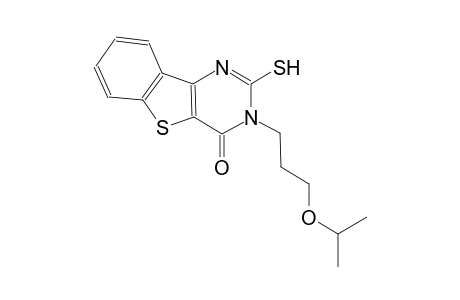 3-(3-isopropoxypropyl)-2-sulfanyl[1]benzothieno[3,2-d]pyrimidin-4(3H)-one