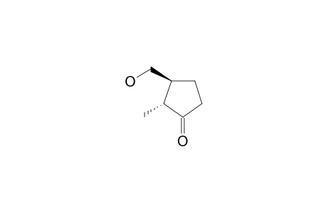 (2R,3S)-2-methyl-3-methylol-cyclopentan-1-one