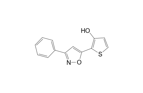 Thiophene-3-ol, 2-(3-phenyl-5-isoxazolyl)-