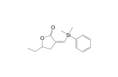 (Z)-3-[(Dimethylphenylsilyl)methylene]-5-ethyl-2(3H)-dihydrofuran