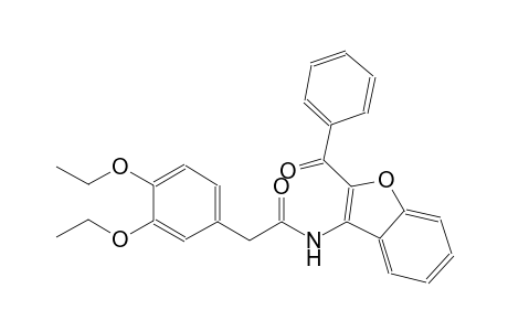 benzeneacetamide, N-(2-benzoyl-3-benzofuranyl)-3,4-diethoxy-