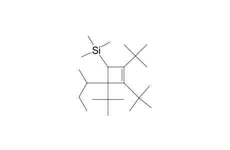 1,2,3-tri(t-Butyl)-3-(sec-butyl)-4-(trimethylsilyl)-1-cyclobutene