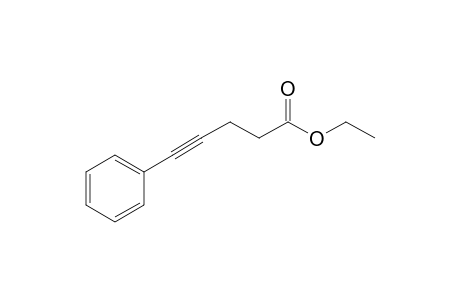 Ethyl 5-phenyl-4-pentynoate