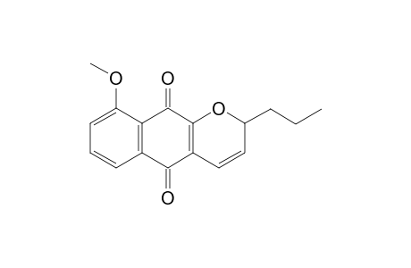 9-methoxy-2-propyl-2H-benzo[g]chromene-5,10-quinone