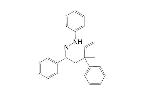 1-(3-Methyl-1,3-diphenylpent-4-en-1-ylidene)-2-phenylhydrazine