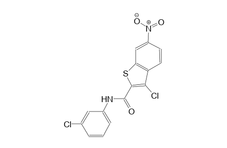 3-chloro-N-(3-chlorophenyl)-6-nitro-1-benzothiophene-2-carboxamide