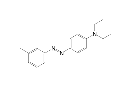N,N-diethyl-p-(m-tolylazo)aniline