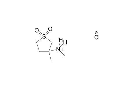 N,3-dimethyltetrahydro-3-thiophenaminium 1,1-dioxide chloride