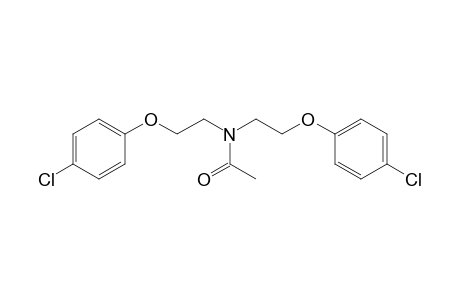 N,N-bis[2-(p-chlorophenoxy)ethyl]acetamide