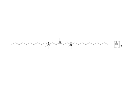[(methylimino)diethylene]bis[decyldimethylammonium] dibromide