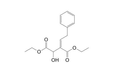 Diethyl 3-(2-phenylethylidene)-2-hydroxybutanedioate