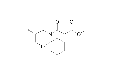 Methyl (R)-3-[3-methyl-1-oxa-5-azaspiro[5.5]undecan-5-yl]-3-oxopropanoate