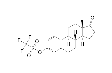 3-[[(Trifluoromethyl)sulonyl]oxy]estra-1,3,5(10)-trien-17-one