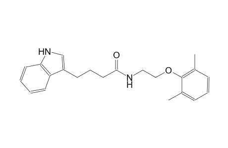 1H-indole-3-butanamide, N-[2-(2,6-dimethylphenoxy)ethyl]-