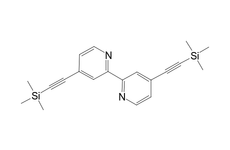 4,4-Bis[2-(trimethylsilyl)-1-ethynyl]-2,2'-bipyridine