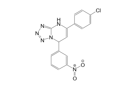 tetrazolo[1,5-a]pyrimidine, 5-(4-chlorophenyl)-4,7-dihydro-7-(3-nitrophenyl)-