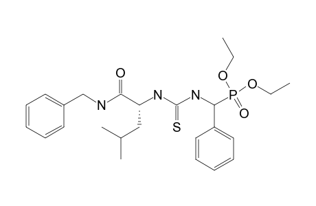 DIETHYL-[3-(L-1-BENZYLAMINO-4-METHYL-1-OXOPENTAN-2-YL)-THIOUREIDO]-(PHENYL)-METHYLPHOSPHONATE