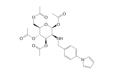 1,3,4,6-Tetra-O-acetyl-2-deoxy-2-{[4-(1H-pyrrol-1-yl)benzyl]amino}-.beta.,D-glucopyranose