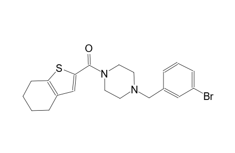 1-(3-bromobenzyl)-4-(4,5,6,7-tetrahydro-1-benzothien-2-ylcarbonyl)piperazine