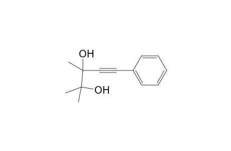 2,3-Dimethyl-5-phenylpent-4-yne-2,3-diol