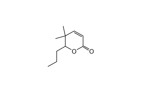 5,6-DIHYDRO-5,5-DIMETHYL-6-PROPYL-2H-PYRAN-2-ONE