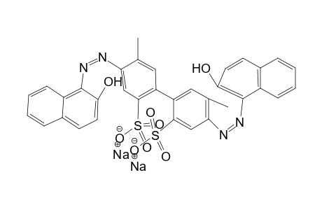 2-Naphthol[-6,6'-disulfo-o-tolidin-]2-naphthol