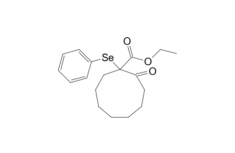 Ethyl ester of 2-Oxo-1-phenylseleno-cyclononcarboxylic acid