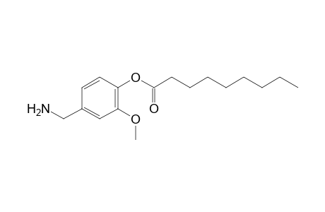 nonanoic acid, alpha-amino-2-methoxy-p-tolyl ester