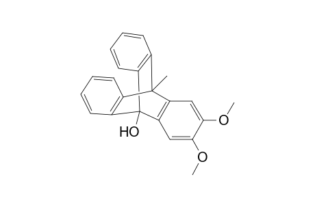 9-hydroxy-2,3-dimethoxy-10-methyltriptycene