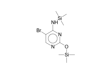 4-Pyrimidinamine, 5-bromo-N-(trimethylsilyl)-2-[(trimethylsilyl)oxy]-