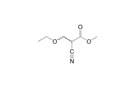 2-Cyano-3-ethoxy-acrylic acid, methyl ester