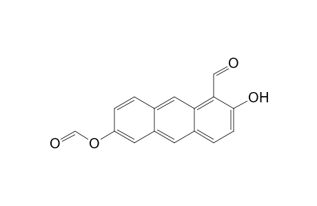 (5-formyl-6-hydroxy-2-anthryl) formate