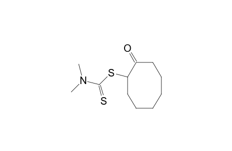 dimethyldithiocarbamic acid, ester with 2-mercaptocyclooctanone